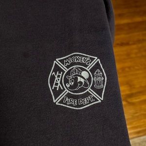 Vintage Disney World Mickey Mouse fire department t-shirt